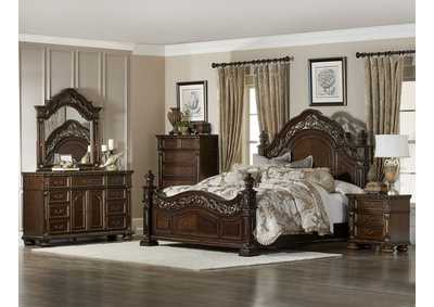 Image for (4/5) King/Qn Headboard Posts