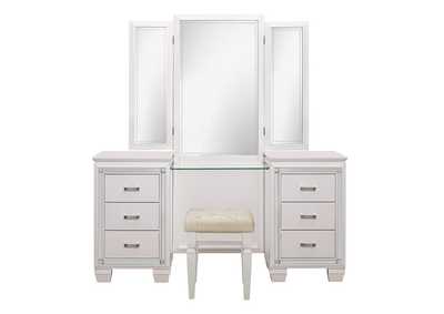 Image for Vanity Stool, White