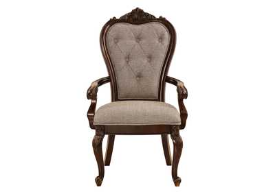 Image for Beige Arm Chair [Set of 2]