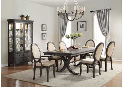 Image for Arm Chair, Beige Fabric