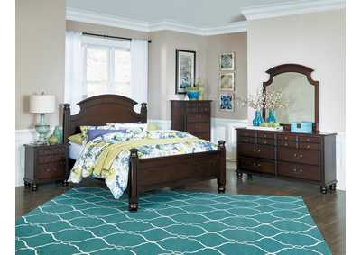 Image for Night Stand, Burnished Cherry