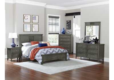 Image for Dresser,Grey Rubberwood Vaneer