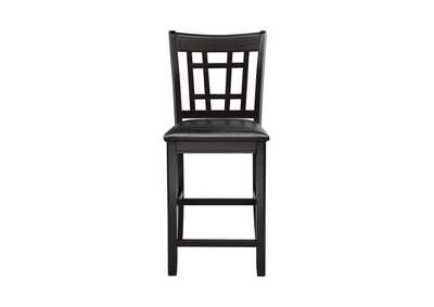 Image for Junipero Black Counter Height Chair [Set Of 2]