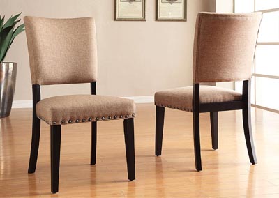 Image for Amara Rustic Oak Side Chair (Set of 2)
