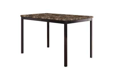 Image for Tempe Dining Table, Faux Marble Top