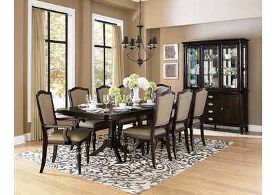 Image for Arm Chair; Nail Heads & Fabric