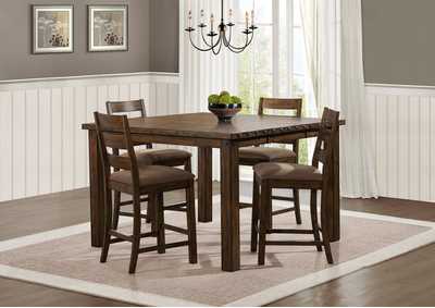 Image for Sq Counter Height Table; Solid; Ext Lf