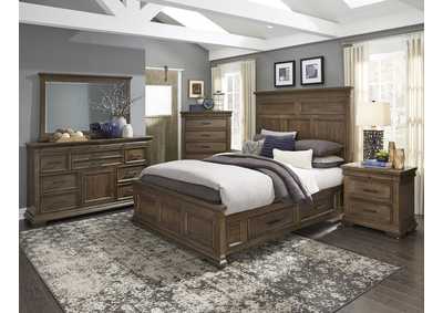 Image for Night Stand W/Stone Top W/Power Plug