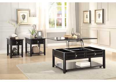 Image for Lift Top Cocktail Table, Casters