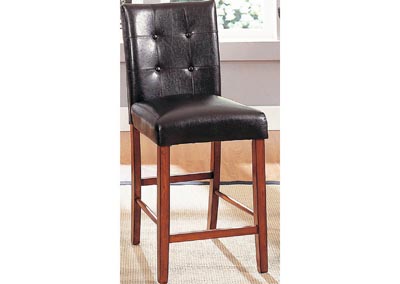 Image for Achillea Black Counter Height Side Chair (Set of 2)