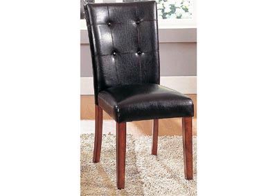 Image for Achillea Black Side Chair (Set of 2)