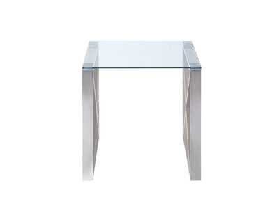 Image for Rush White End Table