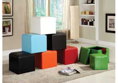 Image for Strg End Table W/Ottmn; Grn Pu