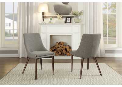 Image for Side Chair,Grey Fabric