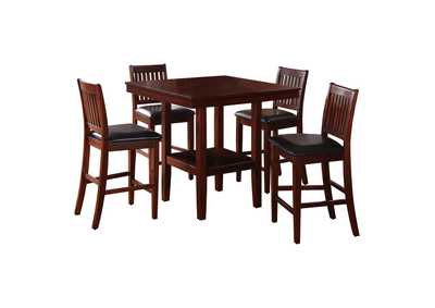 Image for Galena 5-Piece Counter Height Dining Set