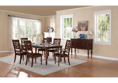 Image for Dining Table; 18In Lf; Chry Vnr