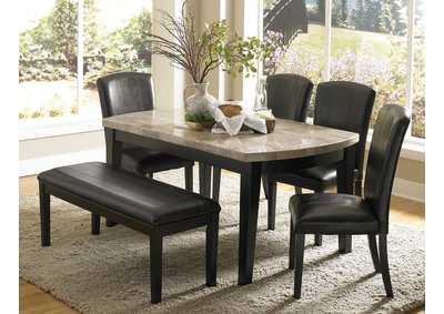 Image for Dining Table,Genuine Marble Top