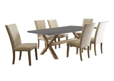 Image for Side Chair,Nail-Hd,Beige Fabric