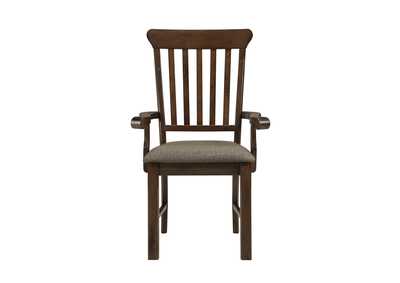 Image for Schleiger Brown Arm Chair [Set of 2]