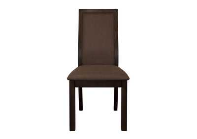 Image for Compson Brown Side Chair [Set Of 2]