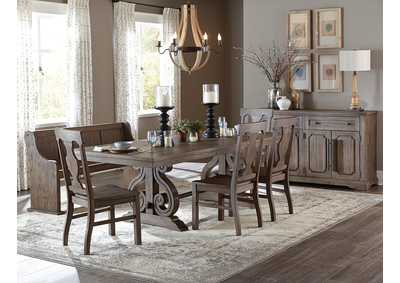 Image for Side Chair,Wire Brushed, Pine