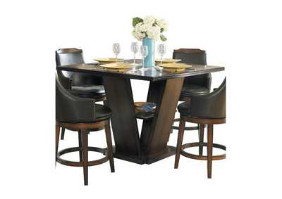 Image for Bayshore Counter Height Table With Storage Base