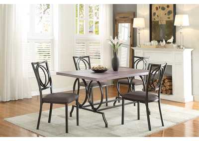 Image for Side Chair, Choc Fabric