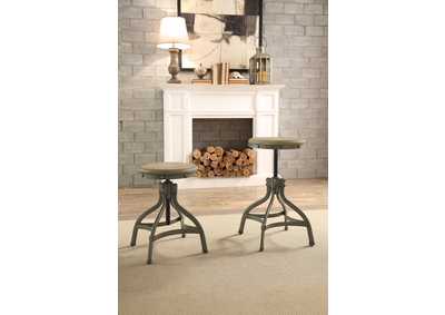 Image for Adj Height Stool, 2Pc/Ctn