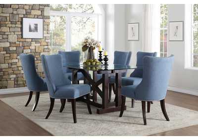 Image for Blue Side Chair, Blue