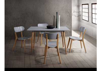 Image for Gray Dining Table, Finish Top