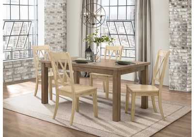 Image for Side Chair, Buttermilk Sand Thru