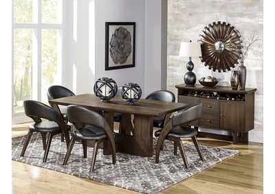 Image for Arm Chair, Dark Brown P/U