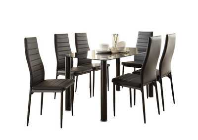 Image for Black Side Chair, Black P/U