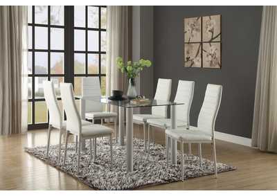 Image for Side Chair, White P/U