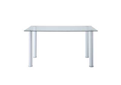 Image for Florian Dining Table, Glass Top