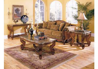 Image for End Table; Marble Top