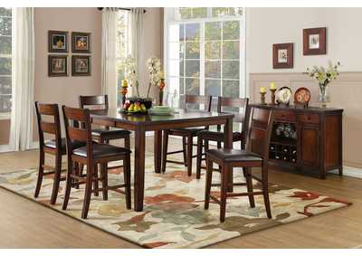 Image for Counter Height Table, Mango Vner