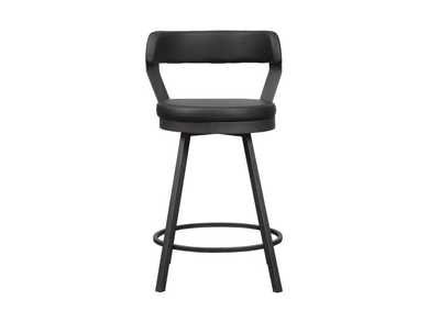 Image for Appert Swivel Counter Height Chair, Black
