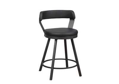 Image for Counter Height Chair, Blk Pu