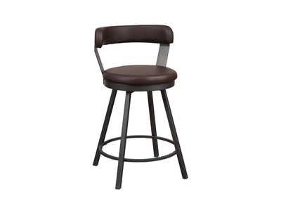 Image for Brown Counter Height Chair Pu