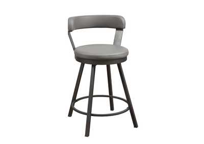 Image for Gray Counter Height Chair, Pu