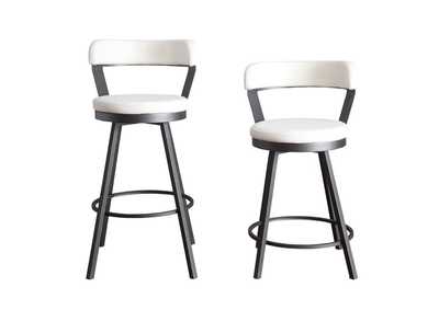 Image for Pub Dining Chair, White Pu