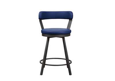 Image for blue Swivel Counter Height Chair, Blue, 3A