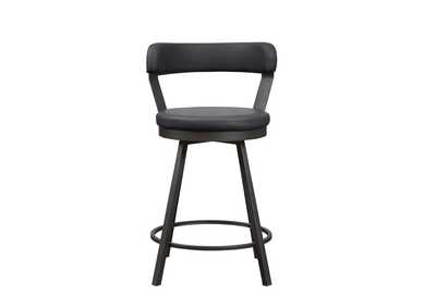 Image for Swivel Counter Height Chair, Dark Grey, 3A