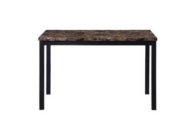 Image for Waite Dining Table, Faux Marble Top