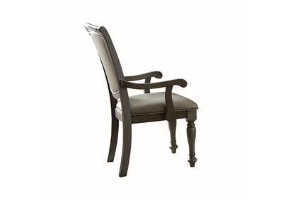 Image for Gray Arm Chair [Set of 2]