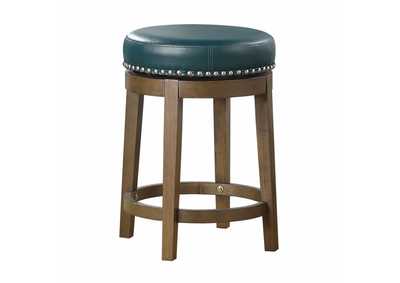 Image for Westby Round Swivel Counter Height Stool, Green