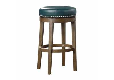 Image for Westby Round Swivel Pub Height Stool, Green