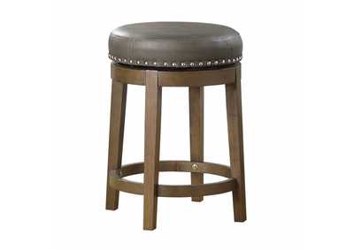 Image for Westby Round Swivel Counter Height Stool, Gray