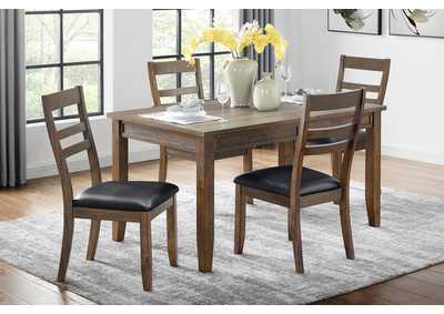Black Side Chair [Set of 2],Homelegance